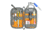 Vanquest Gear PPM-Slim 2.0 Personal Pocket Maximizer, Wolf Gray, 040205WG