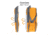 Vanquest Gear STICKY CUBE Expandable Extra Large, Orange, 050104OR