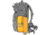 Vanquest Gear Trident-21 Gen-3 Backpack, Wolf Gray, Large, 770321WG