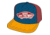 Vans Beach Girl Trucker Hats - Womens, Blue Sapphire-Zinnia, One Size, VN000H5LUVT-OS-OS