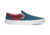 Vans Classic Slip-On Casual Boot, Textured Suede Sailor Blue/Port Llt, 9.5 US, VN0A38F7VMN-9.5 US/11 US