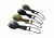Vargo Titanium Folding Spork-lavendr T-219