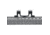 Vector Optics OP Skeletonized Scope Mount, 30mm Tube, Picatinny, 1.25in Height, 20 MOA, 6063-T6, Black, SCTM-39