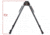 Vector Optics Rokstad Swivels Bipod, 15-26in, Black, SCBPS-06