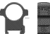 Vector Optics 25.4mm 1in Steel Medium Weaver Rings