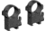 Vector Optics 30mm Steel High QD Weaver Rings