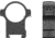Vector Optics 30mm Steel Medium Weaver Rings