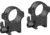 Vector Optics Steel Qiuck Release Medium Profile Weaver Rings, 1.25 in