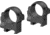 Vector Optics Steel Weaver Quick Release Low Profile Rings, 1 in