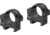 Vector Optics Steel Weaver Quick Release Rings, Low Profile