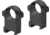 Vector Optics Steel Weaver Scope Rings, 1.25 in High Profile