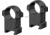 Vector Optics Steel Weaver Scope Rings, 1.25 in High Profile
