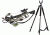 Velocity Justice Crossbow 4x32 Scope, Camouflage, XB-390 W/ Vanguard Quest Tripod