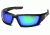 Venture Gear Brevard Safety Glasses - Green Mirror Anti-Fog Lens, Shiny Black Frame, VGSB1057DT