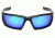 Venture Gear Brevard Safety Glasses - Green Mirror Anti-Fog Lens, Shiny Black Frame, VGSB1057DT