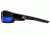 Venture Gear Brevard Safety Glasses - Green Mirror Anti-Fog Lens, Shiny Black Frame, VGSB1057DT