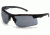 Drone Safety Glasses, Black Frame/Gray Anti-Fog Lens