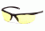 Venture Gear Zumbro Shooting Glasses, Yellow Anti-Fog Lens with, Bronze Frame VGSBR230T