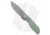 Vero Engineering Mini Synapse Folding Knife, 2.87in, Bohler M390 Stainless Steel, Drop Point Blade, G-10, Gray/Jade Handle, Gray/Jade/Gray, 6.60 inch, BHQ-177930