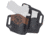 Versacarry Guardian Luna OWB Holster, Right Hand, Mag Pouch, Black Base / Brown Patch, Size 4, UGML4BLK
