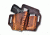 Versacarry Guardian OWB Holster w/ Mag Pouch, Right Hand, Size 3, Distressed Brown, GM3BRN