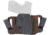 Versacarry Insurgent Deluxe IWB/OWB Holster, S&amp;W Shield 9mm/.40, Right, Brown, INS201SHD