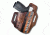VersaCarry Underground Premium Guardian OWB Holster, Formula 1, Water Buffalo Leather, Black/Distressed Brown, Subcompact UGF3BRN