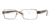 Versace VE1129 SV Prescription Eyeglasses - Light Brown Frame / 52 mm Prescription Lenses, 1031-5217