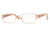 Versace VE 1130 Eyeglasses Styles Orange Frame w/Non-Rx 53 mm Diameter Lenses, 1052-5316