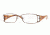Versace VE 1132 Eyeglasses Styles -  Light Brown Frame w/Non-Rx 50 mm Diameter Lenses, 1031-5016