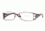 Versace VE 1132 Eyeglasses Styles -  Red Brick Frame w/Non-Rx 52 mm Diameter Lenses, 1205-5216