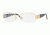 Versace VE 1175B Eyeglasses w/ Gold Frame and Non-Rx 51 mm Diameter Lenses, 1002-5117