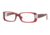 Versace VE 3130 Eyeglasses Styles Bordeaux Transp. Frame w/Non-Rx 54 mm Diameter Lenses, 388-5416