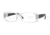 Versace VE 3130 Eyeglasses Styles Trasparent Frame w/Non-Rx 52 mm Diameter Lenses, 148-5216