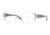 Versace VE1196 Progressive Prescription Eyeglasses 1252-5115 - Light Gold Frame