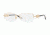 Versace VE1199 Bifocal Prescription Eyeglasses 1002-5117 - Gold Frame