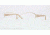 Versace VE1215B Progressive Prescription Eyeglasses 1252-51 - Pale Gold Frame, Demo Lens Lenses