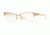 Versace VE1222 Eyeglass Frames 1196-53 - Brushed Gold Frame