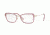 Versace VE1243 Progressive Prescription Eyeglasses 1402-52 - Pale Gold/violet Transp Frame