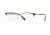 Versace VE1247 Eyeglass Frames 1252-52 - Black/pale Gold Frame