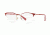 Versace VE1247 Eyeglass Frames 1408-52 - Red/pale Gold Frame