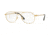 Versace VE1252 Progressive Prescription Eyeglasses, 55mm, Tribute Gold, VE1252-1428-55-PRO
