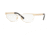 Versace VE1260 Bifocal Prescription Eyeglasses, 52mm, Gold, VE1260-1002-52-BI