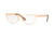 Versace VE1260 Bifocal Prescription Eyeglasses, 52mm, Rose Gold, VE1260-1412-52-BI