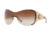 Versace VE2135B Sunglasses 100213-0138 - Gold Frame, Brown Gradient Lenses
