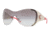 Versace VE2135B Sunglasses 125211-0138 - Pale Gold Frame, Gray Gradient Lenses