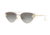 Versace VE2195B Sunglasses 125211-56 - Pale Gold Frame, Grey Gradient Lenses