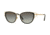 Versace VE2203 Sunglasses 143811-53 - Black/Gold Frame, Grey Gradient Lenses