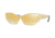 Versace VE2205 Sunglasses 10027P-67 - Gold Frame, Brown Mirror Gold Lenses