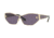 Versace VE2205 Sunglasses 12521A-67 - Pale Gold Frame, Violet Lenses
